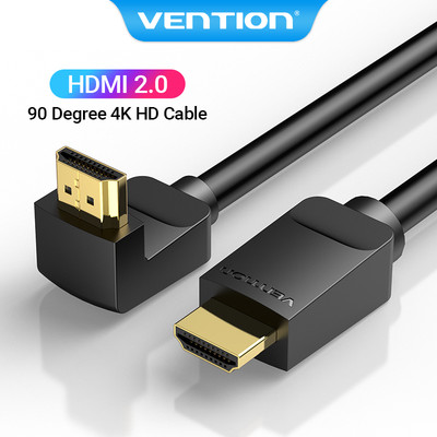 Dây Cáp Hdmi 2.0 Vention 4k Ultra Hd 3d 1080p Hỗ Trợ Ethernet Và Âm Thanh Cho Máy Tính/Tv/Ps3/Ps4
