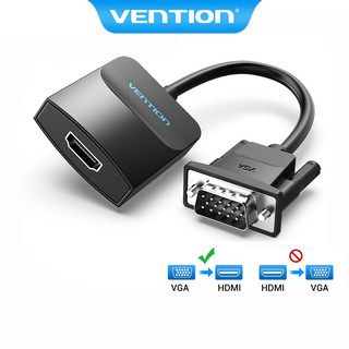 Cáp chuyển đổi VENTION đổi đầu cắm VGA sang lỗ cắm HDMI 1080p chuyên dụng