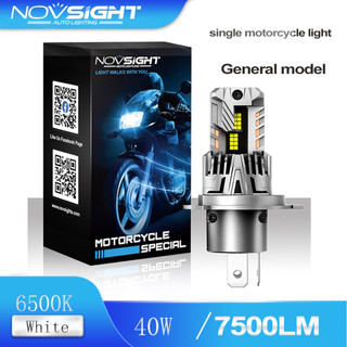  Đèn pha LED NOVSIGHT n66 h4 40w 7500lm chất lượng cho xe mô tô 