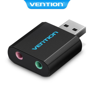 Đầu chuyển cổng kết nối Vention giao diện USB sang 2 giắc âm thanh cho máy tính