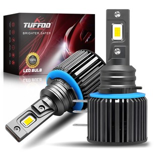 Tuffoo 2 Chiếc H15 Bóng Đèn Pha LED Ô Tô 80W 24000LM Cho Xe Ô Tô Đèn Pha LED Chùm Cao DRL Ngày Chạy Ánh Sáng Cho Xe Mazda Ford Everest Golf 6 7 Canbus Lỗi Miễn Phí