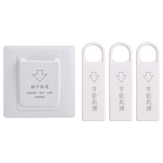 Công tắc điện kèm 3 thẻ từ cao cấp tiết kiệm năng lượng cho khách sạn