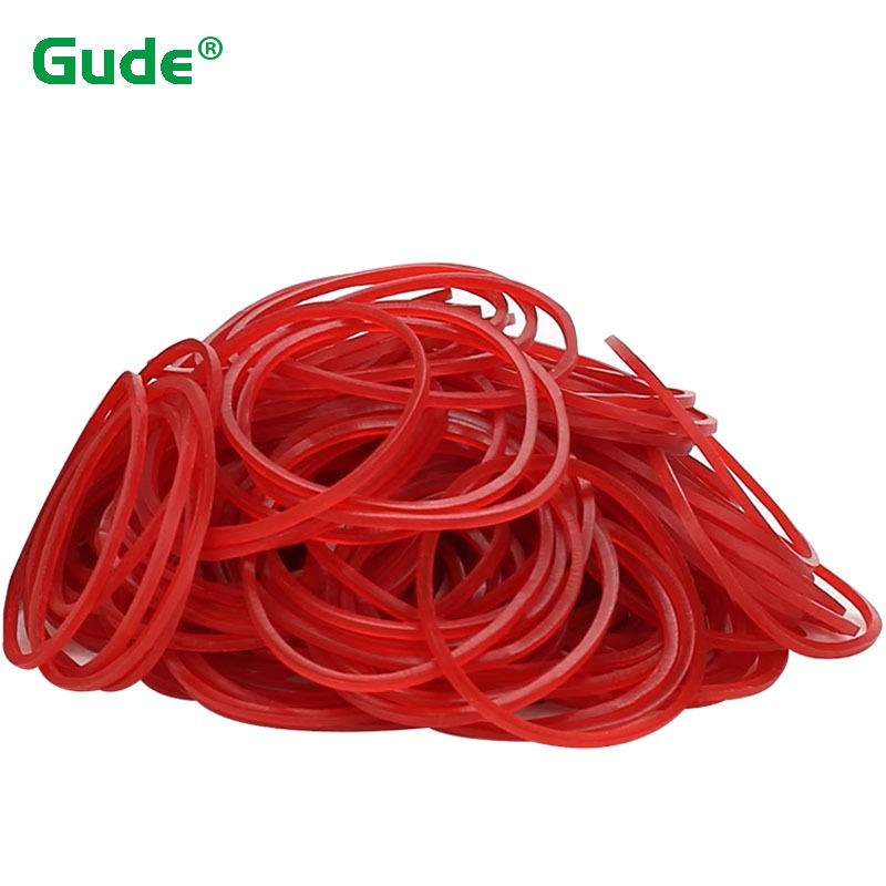 200 Chiếc Đường Kính 19mm-60mm Màu Đỏ Cao Su Đàn Hồi Cao Dây Cung Cấp Co Giãn Nhẫn O