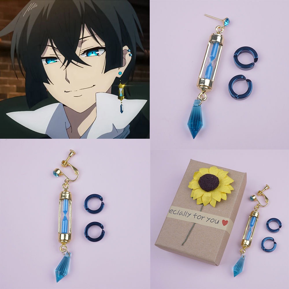 Jingyue Khuyên Kẹp Vành Tai Họa Tiết Anime nghiên Cứu Của Vanitas Va Chạm Vanitas