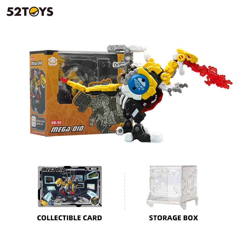 52TOYS  đồ chơi lắp ráp mô hình Transformers Figure BEASTBOX BB-30 Megadio