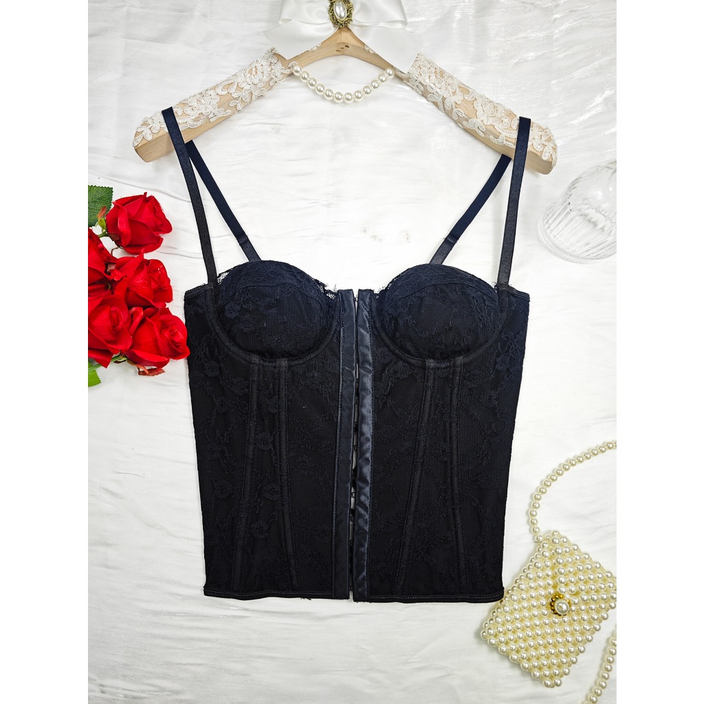 [SportsSpace] Áo Hai Dây Màu Trơn Có Vòng Thép Xương Cá Gợi Cảm | BigBuy360 - bigbuy360.vn