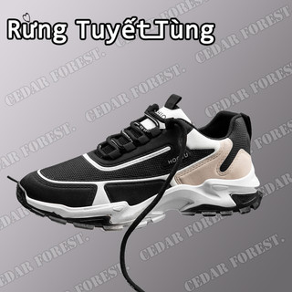 SHANMUSENLIN Giày chạy thời trang mới của nam giới,Giày thể thao nhẹ đế mềm,Giày chống trượt nam