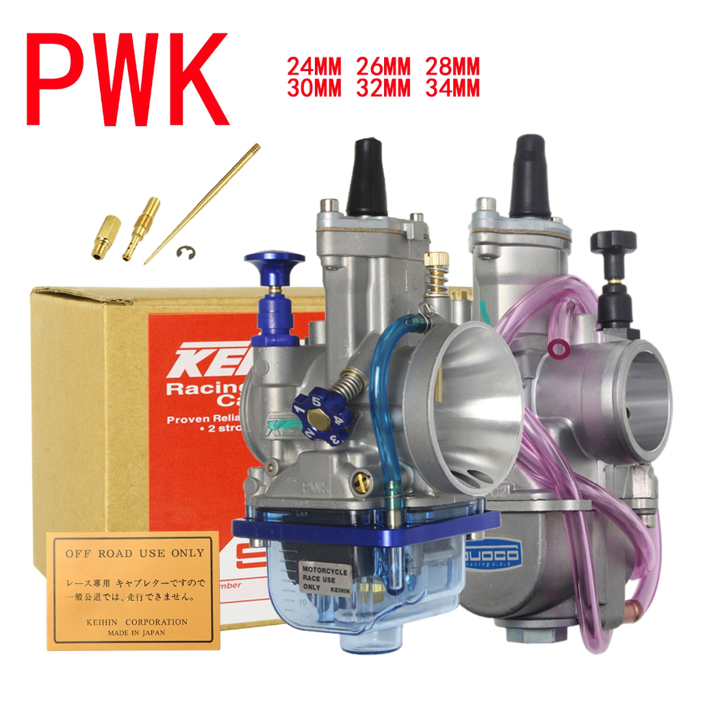 bình xăng con ga dẹp đủ họng sudqo PWK 24mm / 26mm / 28mm / 30mm / 32mm / 34mm Ga Dẹp ATE Oko Gắn Dream, Wave, Sirius,..