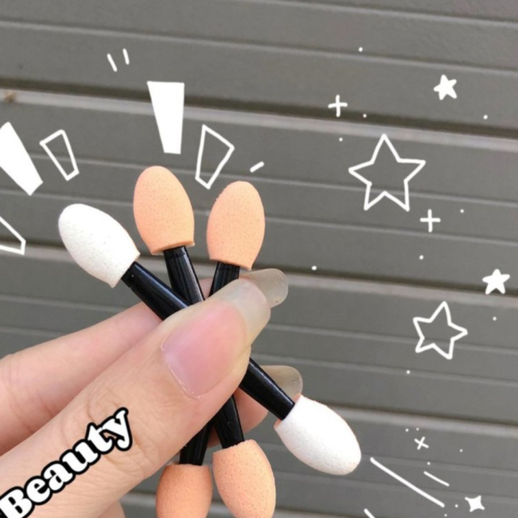 ⭐1 cây cọ đánh phấn mắt, cọ tán bột phấn mắt 2 đầu
