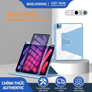 Bao da máy tính bảng goojodoq có ngăn đựng bút cho Xiaomi Pad 5 6 pro 11inch