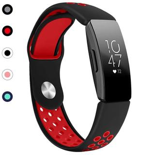 Tương thích với Fitbit Inspire HR Bands dành cho nữ và nam giới, Dây đeo thể thao silicon mềm Phụ kiện dây đeo thay thế thoáng khí Dây đeo cổ tay cho Inspire Fitness Tracker