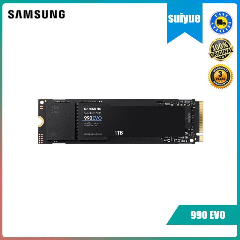 Máy tính xách tay Samsung 990 EVO 1TB 2TB NVMe M.2 PCIe 5.0