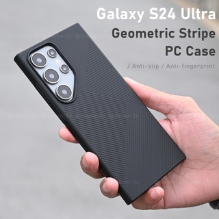 Dành Cho Samsung Galaxy S24 S24 + Plus Ultra Vỏ Điện Thoại Trong Suốt PC Cứng Không Màu Vàng