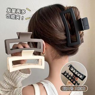 Kẹp Tóc Hình Vuông Nhám 13cm Đa Năng Phong Cách Hàn Quốc Cho Nữ