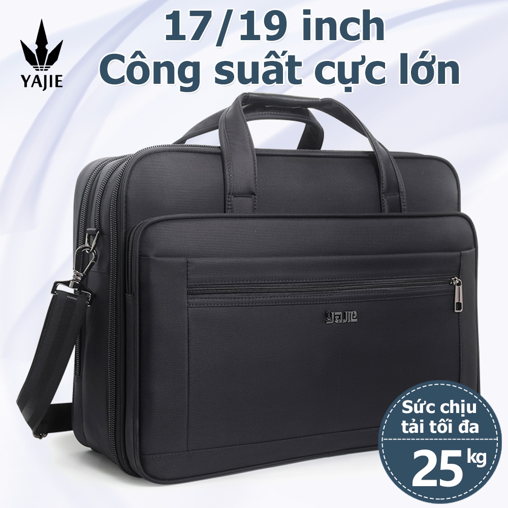 Túi xách nam công sở vải không thấm nước công suất lớn 15,6 inch 17 inch 19 inch túi đựng máy tính xách tay túi tài liệu túi làm việc túi kinh doanh túi doanh nhân túi văn phòng thông tin gói thông tin túi xách