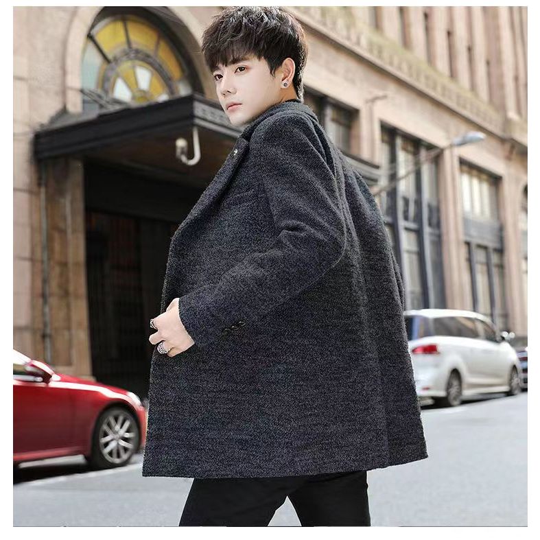 Áo khoác gió Áo khoác dài Áo khoác Hàn Quốc Áo khoác Áo khoác nam dài