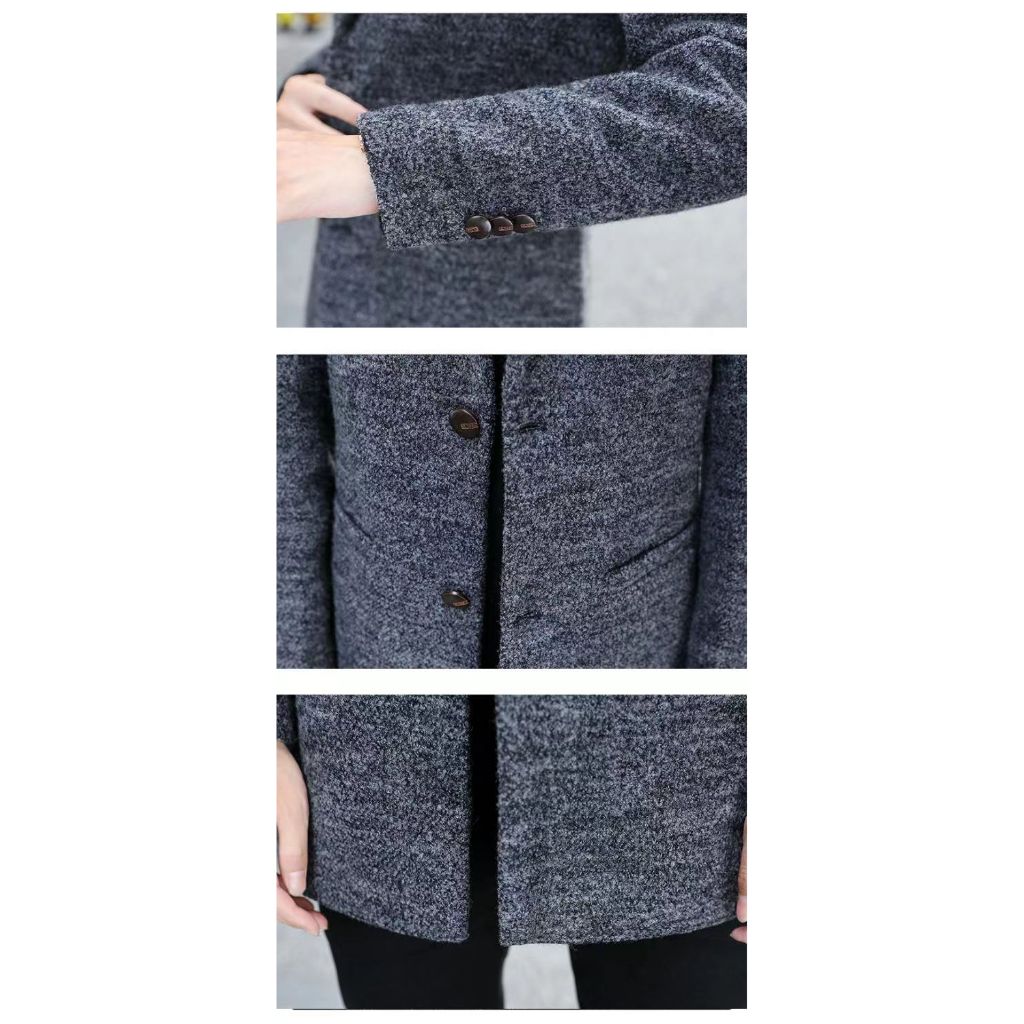 Áo khoác gió Áo khoác dài Áo khoác Hàn Quốc Áo khoác Áo khoác nam dài