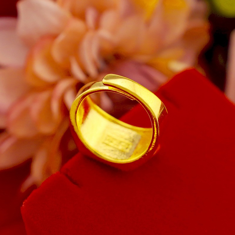 Nhẫn Nam Mạ Vàng Sang Trọng
