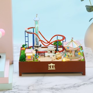 Công viên giải trí Mini nhà búp bê DIY Cutebee