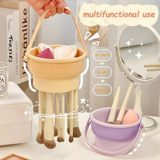 Dụng cụ vệ sinh cọ trang điểm chất liệu silicone cao cấp