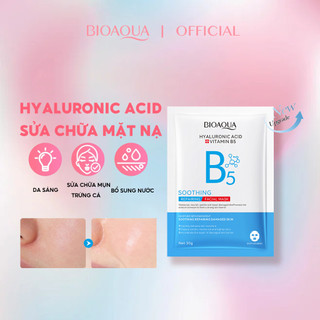 Mặt Nạ Vitamin B5 Bioaqua REPAIR Phục Hồi Cấp Ẩm Mask Dịu Da Giảm Đỏ Nhanh Chóng
