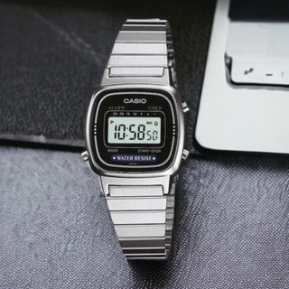 đồng hồ điện tử nữ CASIO Mới Đồng Hồ Đeo Tay Máy Quartz LA670 LA-670 670WA Chống Thấm Nước Kiểu Dáng Retro Dành Cho Nữ