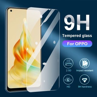 Kính Cường lực trong suốt cho OPPO A58 A38 A18 A79 Reno 8T 5G 8Z 8 7 5 6 6Z 7Z 3 2 2f 4 Pro A78 A98 A5S A54 A74 A12 A31 A52 A55 A93 A53 A53s A33 A95 A5 A9 2020 A57 A77s A72 A32 A17 A83 A17k A3s A15 A15S A16 A16K F9 F11 Pro full màn Miếng dán màn hình