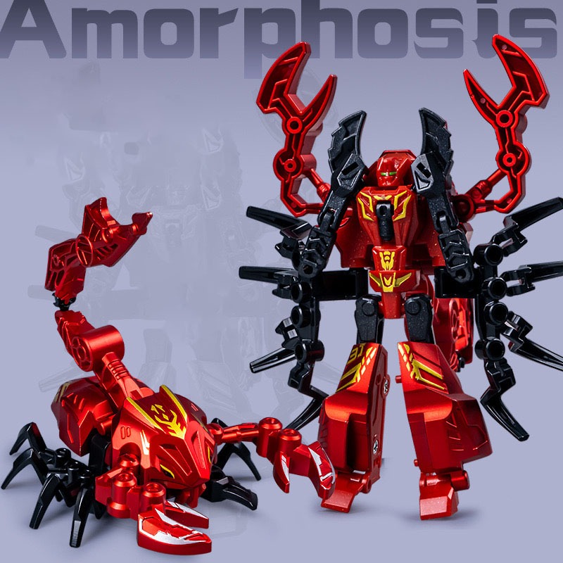 Robot Đồ Chơi Biến Hình Sáng Tạo Cho Bé