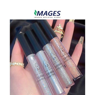 Nhũ mắt Lameila, nhũ bắt sáng phấn highlight kim tuyến lấp lánh trang điểm makeup mắt nội địa trung