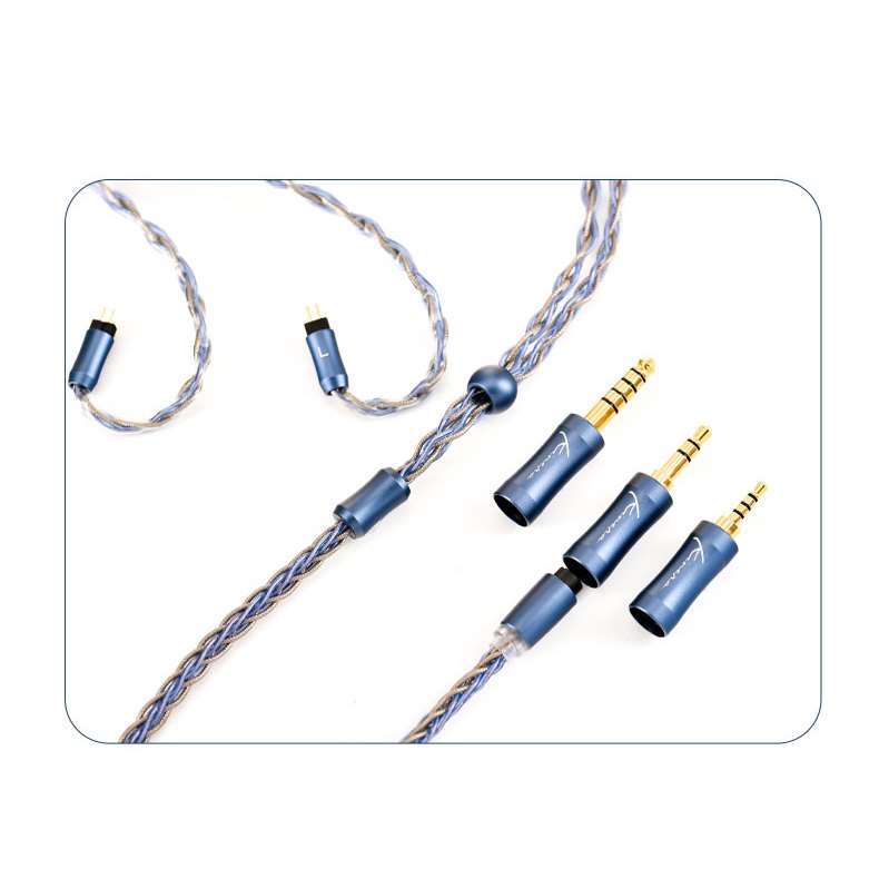 Kinera Dây Cáp Mô Đun Nâng Cấp Tai Nghe 2.5 / 3.5 / 4.4mm 0.78 / mmcx Với Phích Cắm Thay Thế 2.5 / 3.5 / 4.4mm Chuyên Dụng Cho s12 pro hola zero kato kz