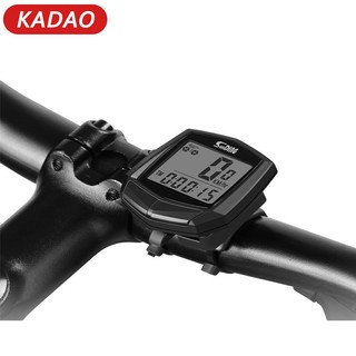 Kadao xe đạp máy tính xe đạp chống thấm nước có dây đồng hồ tốc độ và đồng hồ đo đồng hồ bấm giờ chu kỳ xe đạp máy tính