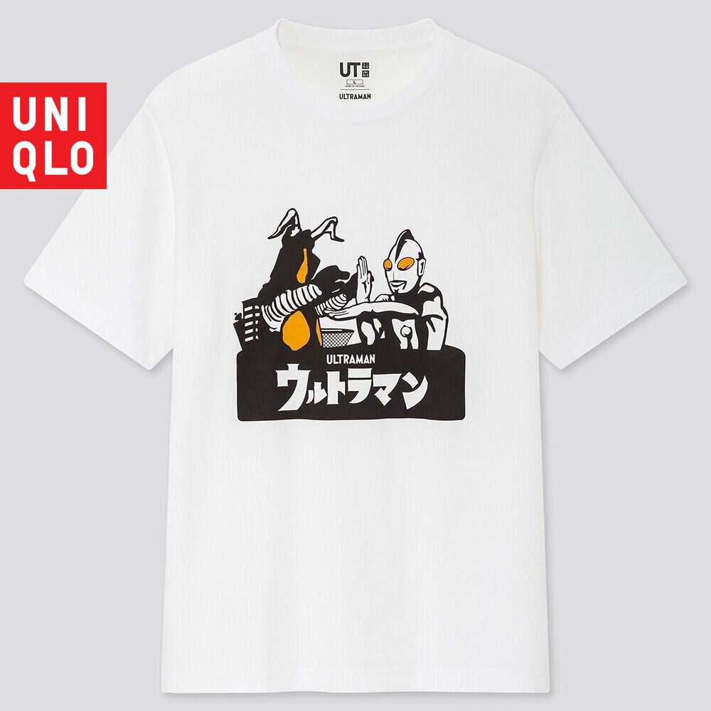 Áo thun UNIQLO ULTRAMAN (Sản phẩm mới có thẻ, đóng gói theo gói) Xác thực