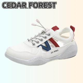 SHANMUSENLIN✨ Xăng đan Thể Thao Nữ Mới ins Thoáng Khí Sinh Viên Phiên Bản Hàn Quốc Thấp Lưới Giày Ban Thể Thao