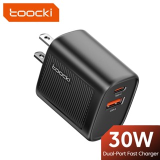 Toocki 30W Mini GaN USB Sạc Nhanh Loại C PD QC 3.0 Sạc Điện Thoại Nhanh Tường Adapater