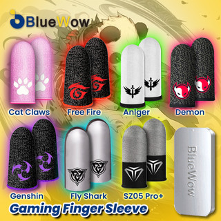 Tay cầm ngón tay BlueWow để chơi Game, tay cầm chơi Game, Vỏ ngón tay Bộ điều khiển trò chơi thoáng khí Chơi Game bền bỉ Phụ kiện chơi Game đầu ngón tay Trò chơi di động Màn hình cảm ứng Ngón tay