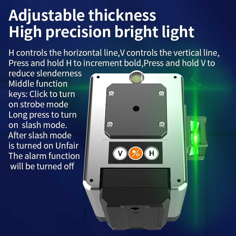 Đèn Laser 4D Màu Xanh Lá Cây Tự Xoay 360 Độ Dùng Trong Nhà