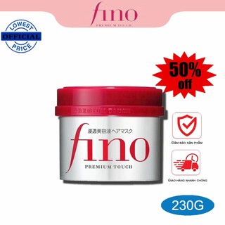 Kem dưỡng tóc hư tổn Fino Premium Touch Repair Damaged Hair Cream 230g-Kem ủ tóc cải thiện tóc hư tổn