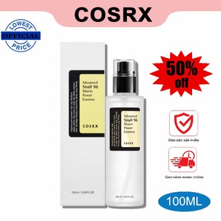 Tinh chất ốc sên COSRX Advanced Snail 96 Mucin Power Essence 100ml dưỡng ẩm, hỗ trợ tái tạo dưỡng ẩm cho da