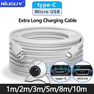 Dây cáp sạc 1m 2m 3m 5m 8m 10m chuyên dụng cho micro usb / i-p / type c