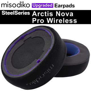  Thay thế tai nghe nâng cấp misodiko cho tai nghe không dây SteelSeries Arctis Nova Pro 