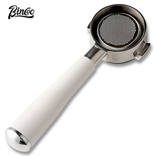 Bincoo 58MM Máy pha cà phê Ý Tay cầm bằng thép không gỉ Hai lỗ không đáy Ba lỗ Phụ kiện thiết bị cà phê