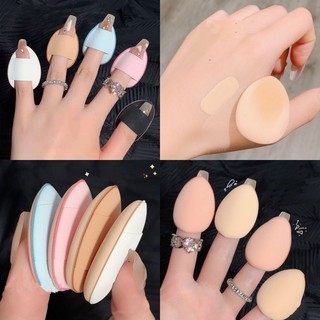 Mút Trang Điểm mini Hình Ngón Tay Cái Có Đệm Trang Điểm Ướt Và Khô