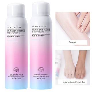 Xịt Chống Nắng Toàn Thân Bằng Da Trắng 150ml
