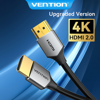 Cáp Vention HDMI 2.0 Ultra 4K với độ phân giải cao chất liệu hợp kim nhôm mỏng cho PS4/3 / máy chiếu HDTV X-box