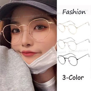 Kính Mát Gọng Kim Loại Hình oval Nhỏ Nhắn Phong Cách Cổ Điển Thời Trang Cho Nam Và Nữ