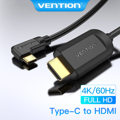 Dây cáp chuyển đổi Vention từ HDMI sang đầu USB C hỗ trợ 3 4K 60Hz cho Huawei MateBook