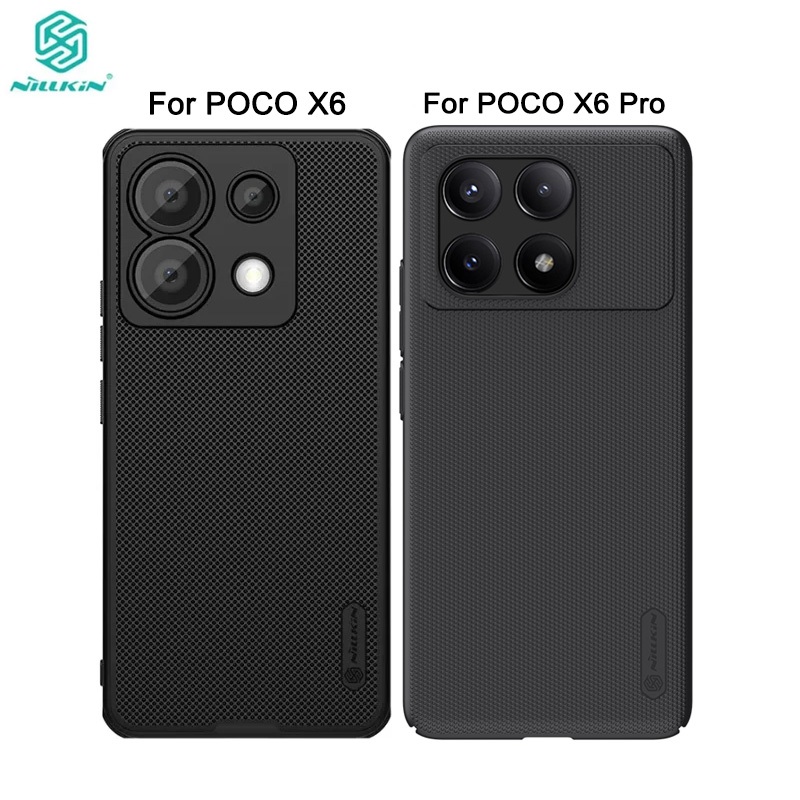 Ốp lưng Poco X6 Pro Nillkin Frosted Shield PC Ốp lưng Cho Xiaomi Poco X6 Pro 5G