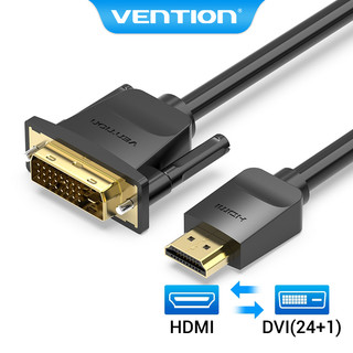 Cáp VENTION HDMI To DVI Cho Raspberry Pi Dvi-D 24+1 Hỗ Trợ 1080p