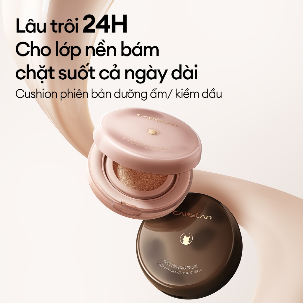 Phấn nước CARSLAN tinh tế bám chặt dưỡng ẩm lâu trôi kiềm dầu dùng trang điểm mặt 13.5g | BigBuy360 - bigbuy360.vn