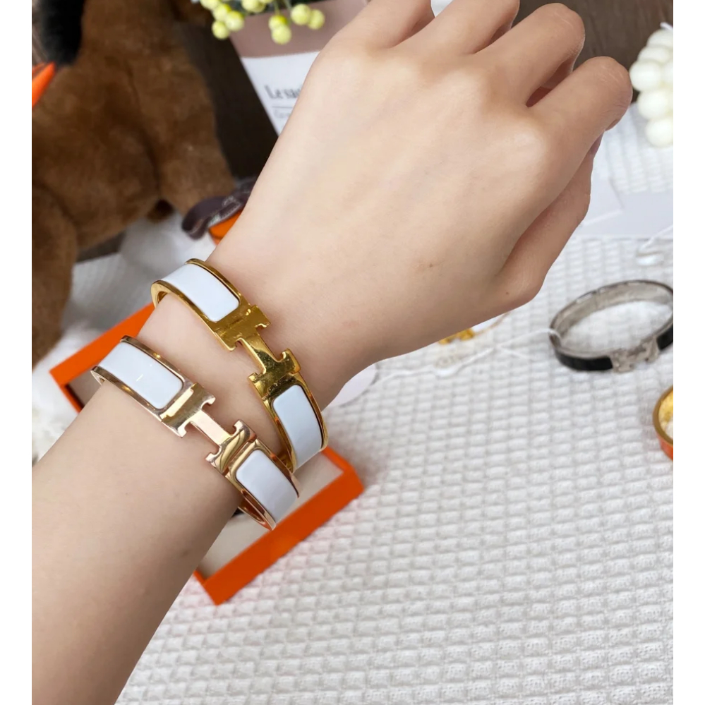 Vòng Tay Hermes Khóa Chữ H Thời Trang